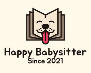 Happy Puppy Storybook logo design