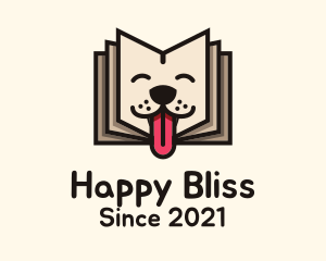 Happy Puppy Storybook logo design