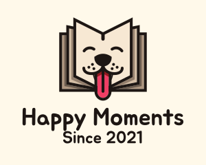 Happy Puppy Storybook logo design