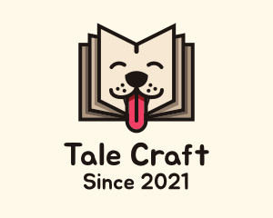 Happy Puppy Storybook logo design