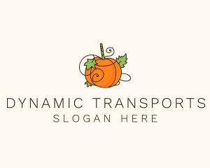 Vegetable Pumpkin Farm logo design