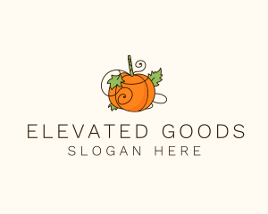 Vegetable Pumpkin Farm logo design