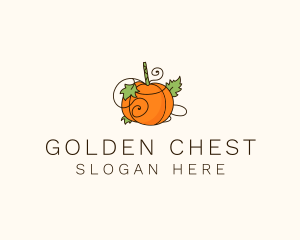 Vegetable Pumpkin Farm logo design