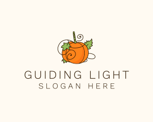 Vegetable Pumpkin Farm logo design