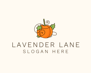 Vegetable Pumpkin Farm logo design