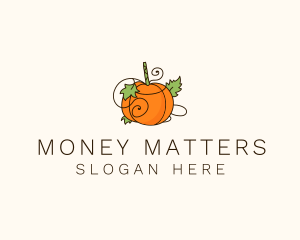 Vegetable Pumpkin Farm logo design