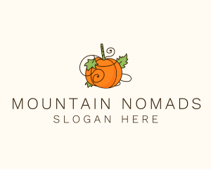 Vegetable Pumpkin Farm logo design