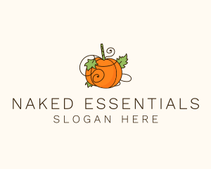 Vegetable Pumpkin Farm logo design