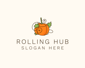 Vegetable Pumpkin Farm logo design