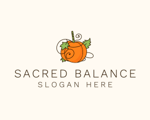 Vegetable Pumpkin Farm logo design