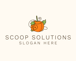 Vegetable Pumpkin Farm logo design