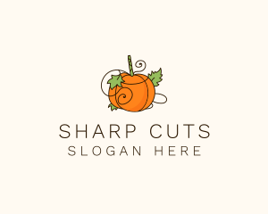 Vegetable Pumpkin Farm logo design