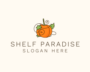 Vegetable Pumpkin Farm logo design