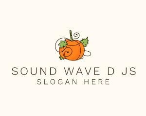 Vegetable Pumpkin Farm logo design