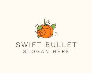 Vegetable Pumpkin Farm logo design