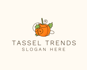 Vegetable Pumpkin Farm logo design