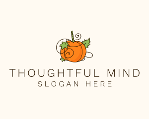 Vegetable Pumpkin Farm logo design