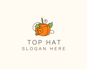 Vegetable Pumpkin Farm logo design