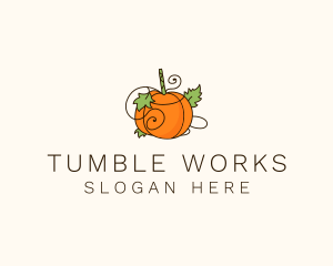 Vegetable Pumpkin Farm logo design