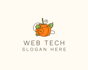 Vegetable Pumpkin Farm logo design