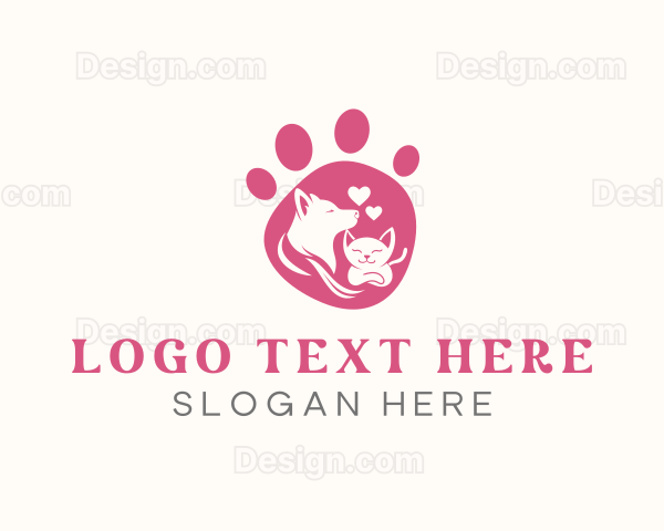 Dog Cat Pet Logo