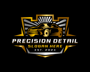 Car Detailing Automotive logo design