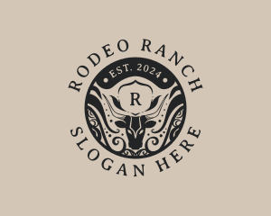 Buffalo Bull Ranch logo design