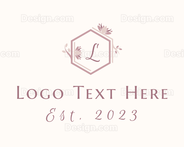 Flower Wedding Decoration Logo