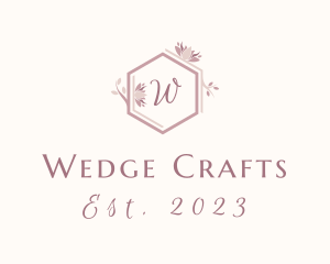 Flower Wedding Decoration logo design