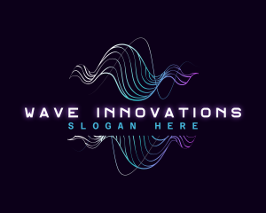 Audio Music Sound Wave logo