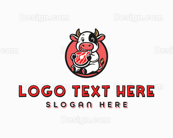 Cow Meat Gourmet Logo