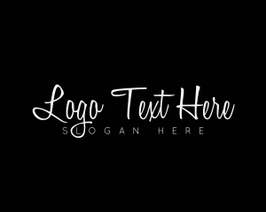 Generic Handwritten Cursive logo design