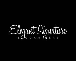 Generic Handwritten Cursive logo design