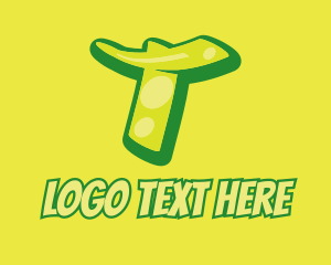 Graphic Gloss Letter T logo
