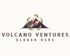 Leaf Mountain Summit logo design