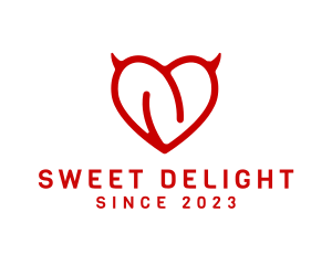 Love Heart Dating logo design