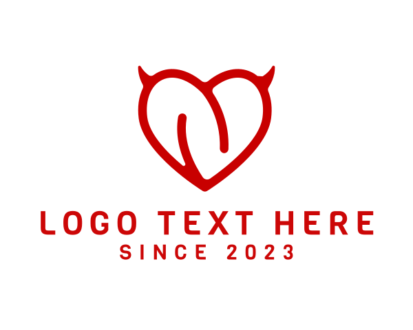 Love logo example 3