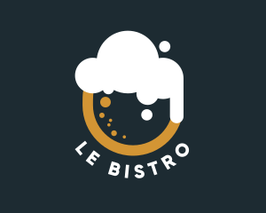 Bistro Booze Alcohol logo design