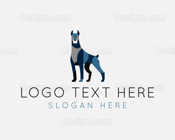 Pet Dog Veterinary Logo