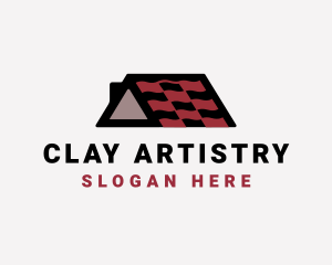 Clay Tile Roof logo design