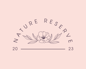 Natural Flower Business logo design