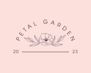 Natural Flower Business logo design