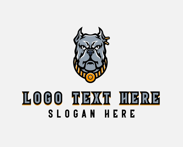 Dog Collar logo example 2