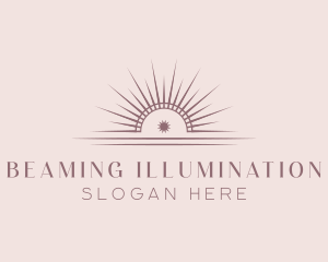 Sunray Horizon Light logo design