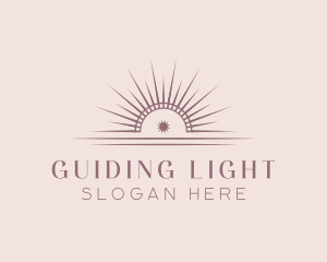 Sunray Horizon Light logo design