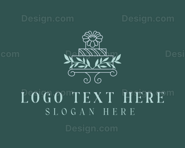 Sweet Wedding Cake Logo