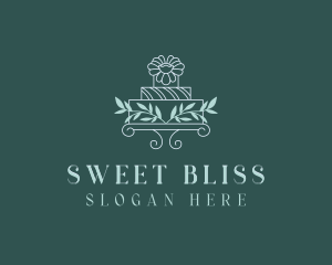 Sweet Wedding Cake  logo design