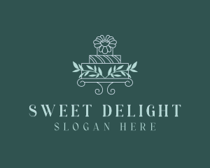 Sweet Wedding Cake  logo design