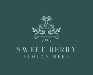 Sweet Wedding Cake  logo design