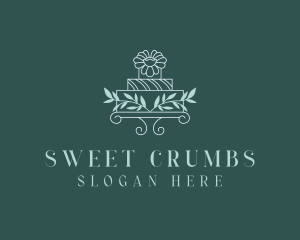 Sweet Wedding Cake  logo design